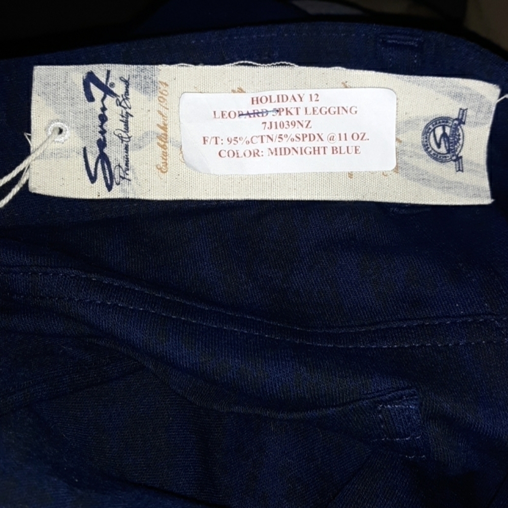 Seven7 Leopard  4 poket Leggings - Picture 6 of 6